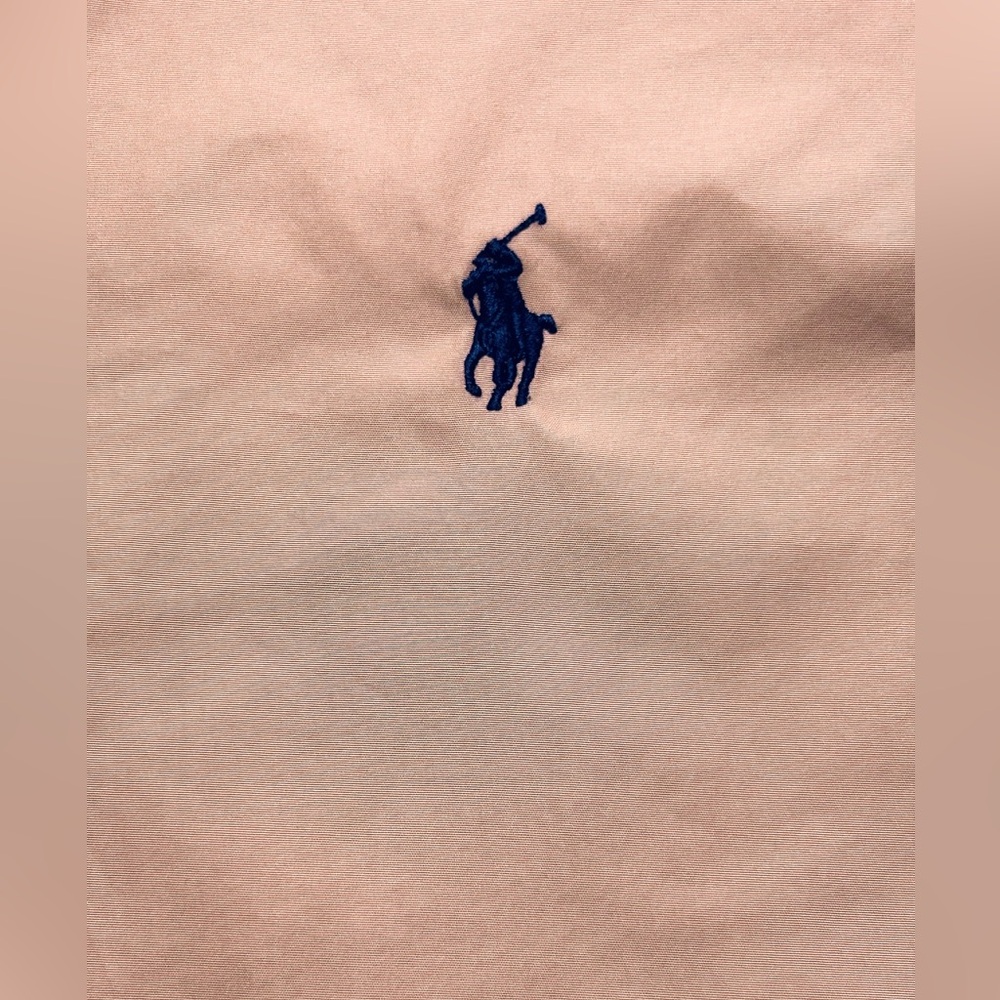 VTG 90s Polo Golf Ralph Lauren Windbreaker Pullover Jacket in Tan - Picture 7 of 13